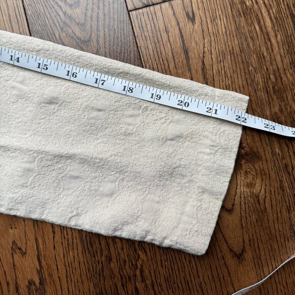 Habitat Women's Tencel Cotton Mother of Pearl Button Ivory Top Jacket Artsy Med - Picture 5 of 16